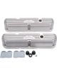 Edelbrock Valve Cover Classic Tall Breather Hole Edelbrock Logo Aluminu…