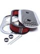 Edelbrock Air Cleaner Assembly Elite II 13-1/2 x 7 in Oval 3-1/2 in Tall…