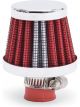 Edelbrock Breather Clamp-On Conical 10 mm OD Tube Reusable Steel Chrome…