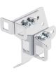 Edelbrock Kickdown Bracket - Steel - Chrome - Small Block Chevy - Each