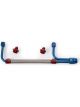 Edelbrock Carburetor Fuel Line 3/8 in NPT Female Inlet 7/8-20 in Dual Ou…
