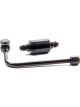 Edelbrock Carburetor Fuel Line 6 AN Male Inlet 5/8-20 in Outlet Polishe…
