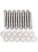 Edelbrock Intake Manifold Bolt Kit 12 Point Head Steel Cadmium Small Blo…