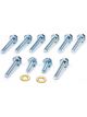 Edelbrock Intake Manifold Bolt Kit Hex Head Steel Cadmium Mopar Gen III …
