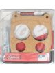 Edelbrock Carburetor Spacer 3/4 in Thick 4 Hole Spread Bore Wood Natural