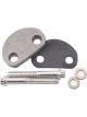 Edelbrock Choke Blockoff Gasket / Fasteners Aluminum Natural Edelbrock M…