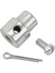 Edelbrock Throttle Lever Stud Shouldered Steel Zinc Oxide GM