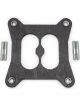 Edelbrock Carburetor Base Plate Gasket 4-Barrel Divided Insulator Hardwa…