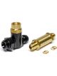 Enderle Check Valve 6 AN Male Inlet 6 AN Male Outlet High Speed Adapter  (7018)