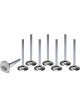 Ferrea Exhaust Valve 6000 Series 1.810 in Head 11/32 in Valve Stem 4.
