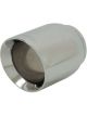 Flowmaster Exhaust Tip Clamp-On 3 in Inlet Pipe Diameter 4 in Round Out