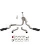 Flowmaster Exhaust System Outlaw Cat-Back 3 in Tailpipe 4 in Tips Stai