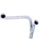 Flowtech Exhaust Y-Pipe Bolt-On Steel Aluminized Small Block Chevy