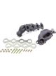 Flowtech Headers Shorty 1-5/8 in Primary 2-1/2 in Collector Steel Bl