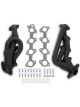 Flowtech Headers Shorty Smog 1-1/2 in Primary OEM Collector Steel Bl