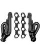 Flowtech Headers Shorty 1-3/4 in Primary 2-1/2 in Collector Steel Bl
