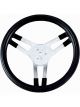 Grant Steering Wheel Performance 16-1/2 in Diameter 3-Spoke Black Vinyl F