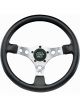 Grant Steering Wheel Formula GT 14 in Diameter 3-Spoke Black Vinyl Grip A