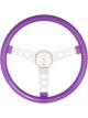 Grant Steering Wheel Metal Flake 13-1/2 in Diameter 3-Spoke Purple Metal