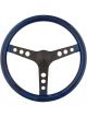 Grant Steering Wheel Metal Flake 13-1/2 in Diameter 3-Spoke Blue Metal F