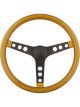 Grant Steering Wheel Metal Flake 13-1/2 in Diameter 3-Spoke Gold Metal F