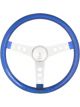 Grant Steering Wheel Metal Flake 15 in Diameter 3-Spoke Blue Metal Flake
