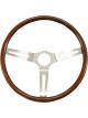 Grant Steering Wheel Classic GM 14-1/2 in Diameter 3-Spoke Wood Grip Stai