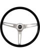 Grant Steering Wheel Classic Nostalgia 14-1/2 in Diameter 3-Spoke Black U