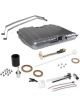 Holley Fuel Tank Sniper EFI 24 Gallons Capacity Steel Silver Powdercoat