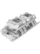 Holley Intake Manifold Sniper Carburetted Fabricated Standard Deck Sing