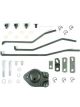 Hurst Shifter Installation Kit Arms / Brackets / Hardware Steel Sagin