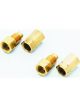 Hurst Line Lock Fitting Adapter Brass Natural Hurst Roll Controls Bos