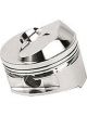 JE Pistons Piston Big Block Open Chamber Dome Forged 4.530 in Bore 1/1