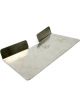 Kirkey Seat Mount Rear Weld-On Aluminum Natural Kirkey 41 and 47 Series