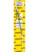 Lokar Engine Oil Dipstick Anchor-Tight Locking Pan Mount Braided Stai