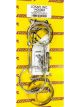 Lokar Header Tether 36 in Long 2-3/8 in Primary Clamp 4-1/2 in Collec