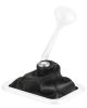 Lokar Deluxe Top Shifter Boot Rectangular 5/8 in ID Bezel Vinyl Black