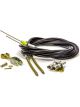 Lokar Parking Brake Cable Cut to Fit Polyurethane Housing Black For
