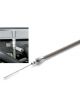 Lokar Engine Oil Dipstick Block Mount Braided Stainless Housing Alumi