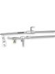 Lokar Kickdown Cable Hi-Tech Adjustable Length Braided Stainless Ho