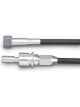 Lokar Speedometer Cable 7 ft Long Cut to Fit Black Polyurethane Hous