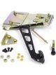 Lokar Pedal Assembly Parking Brake Rubber Pads Adjustable Under Das
