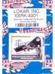 Lokar Throttle Cable Bracket Carb Mount Stainless Black Powder Coat