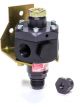 Mallory Fuel Pressure Regulator 5 to 18 psi In-Line 10 AN Female O-Ring