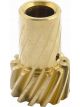 Mallory Distributor Gear 0.491 in Shaft Partially Drilled R/H Rotation