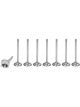 Manley Exhaust Valve Race Series 1.654 in Head 0.312 in Valve Stem 5