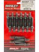 Manley Rocker Arm Stud 7/16-14 in Base Thread 3/8-24 in Top Thread 1