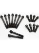 Manley Cylinder Head Bolt Kit 1/2 in Bolt Hex Head Steel Natural Small