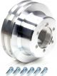March Performance Crankshaft Pulley V-Belt 2 Groove 6.500 in Diameter A