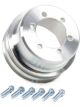 March Performance Crankshaft Pulley V-Belt 2 Groove 5.250 in Diameter A